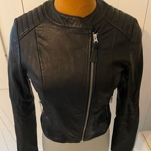 Black Mackage leather jacket